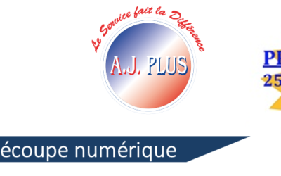 Nouveauté AJ. PLUS : Table de découpe numérique