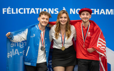 Noémie Regardin, championne de France d’imprimerie : la relève est assurée !