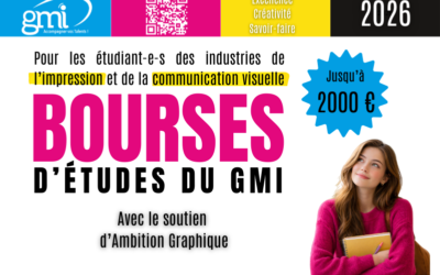 Bourses d’études GMI 2026 : révéler les talents qui feront vivre l’imprimé de demain